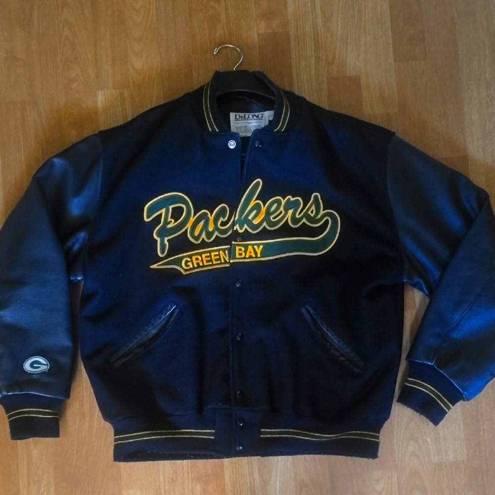 DeLONG Vintage Green Bay Packers Coat